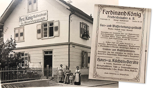 Historie König Sanitär Friedrichshafen